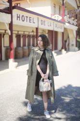 Vintage trench-coat