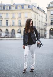 Fringed Perfecto – Elodie in Paris