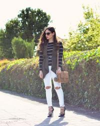 White & Kaki