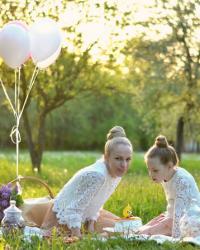 The birthday girls