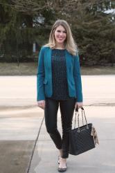 Teal Blouse