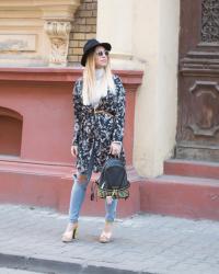 Flower caftan