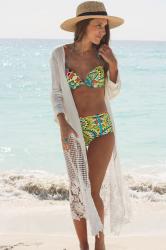 Geometric High Waisted Bikini 