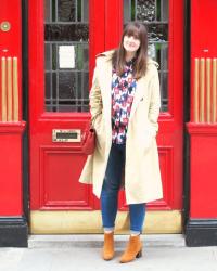 OOTD: Beige trench coat