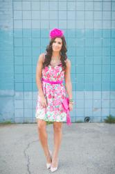 Kentucky Derby Run for the Roses Dress