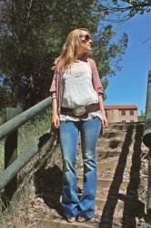 Look jeans de campana