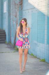 Halter Cutout Romper