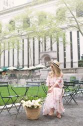 blooms in Bryant Park 