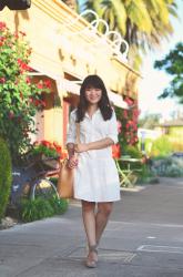 Napa Outfit Inspiration :: White Dress