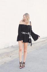 Off-the-Shoulder Romper