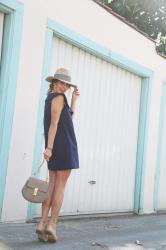 L.A. days #3: navy dress