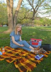 Picnicking by the Schuylkill River 