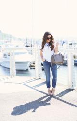 everyday, madewell: a perfect peasant top.