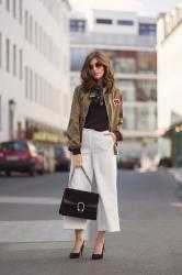 A Casual yet Chic way to wear Bomber jackets