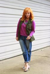 Floral Print Sandals & Boyfriend Jeans: Playin’ Hookie