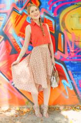 {Outfit}: Orange Summer
