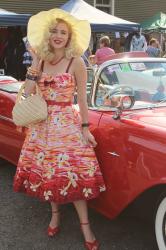 The Vintage Fair and a Tropical Dress
