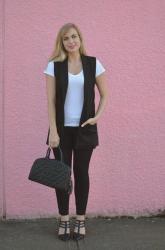 How to Style a Sleeveless Blazer