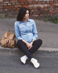 STYLE THE BUMP: DENIM AND STAN SMITHS