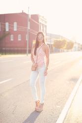 Stripe Racerback Tank