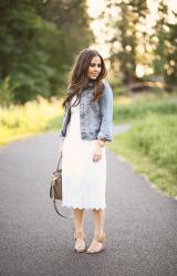 summertime favorite: the little white dress.