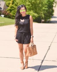 The perfect black romper