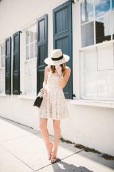 My Favorite Blush Dress EVER | Charleston, SC
