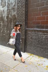 Outfit Remix: Black Overalls, Three Ways