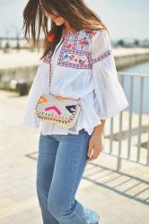 Embroidered blouse