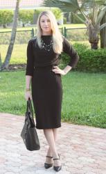 French Collar Dress