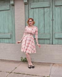 Plaid + Flowers