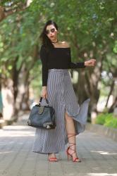 How to look Slimmimg in Long Skirts 