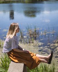 Camel Skirt