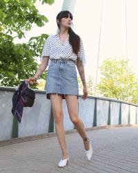 Mini Denim Skirt