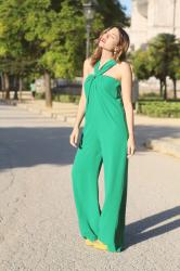 The perfect green jumpsuit