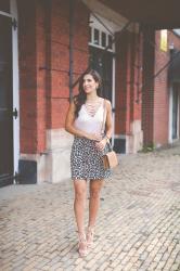 Leopard Print Skirt