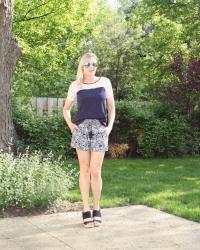 How to Wear Printed Shorts & TFF Linkup