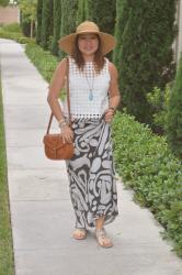 Throw Back Thursday Fashion Link Up: My Favorite Maxi Skirt