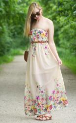 Summer Floral Maxi Dress