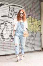 Overalls and Off The Shoulder 