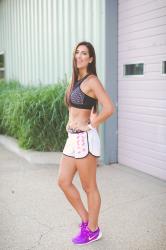 Weekly Workout Routine: Laser Cut Sport Bra