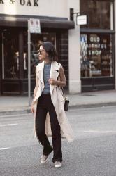 Sleeveless Trench