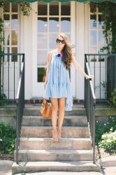 Chambray Dress + New Hair Product