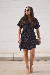 Guest Post: Polka Dot Wrap Dress