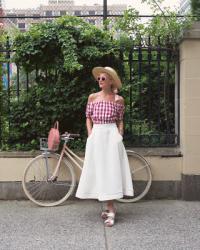 retro summer // gingham 