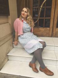 Hacked-up 90's Denim Dress.