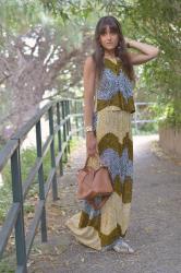 Summer Dress Mania #3 ♥ H&M Wax Maxi Dress