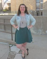 Pinspired: Green Skirt