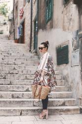 Floral kimono