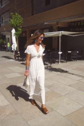 boho white dress